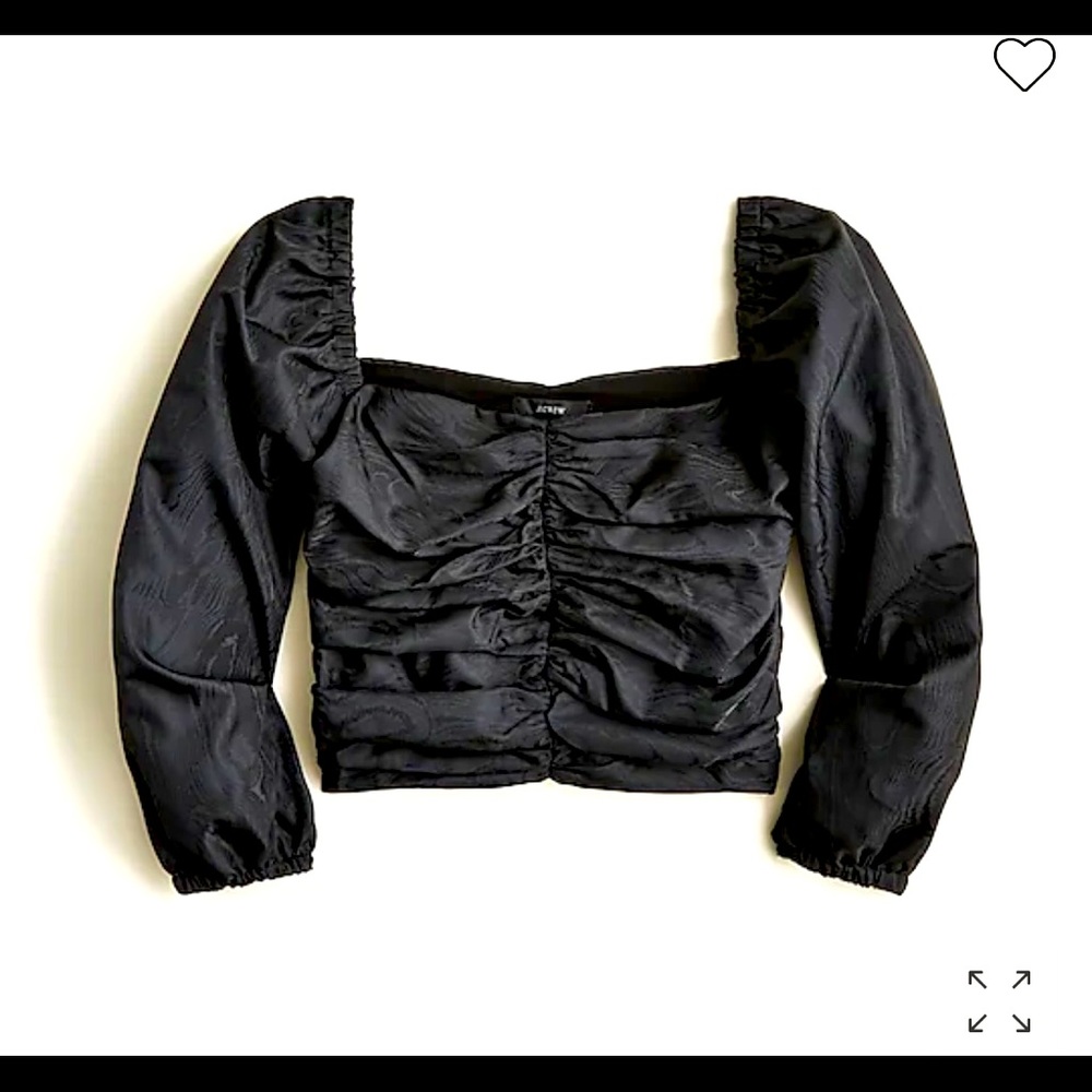 New black crop top from Jcrew. Never worn and the tag is still attached.